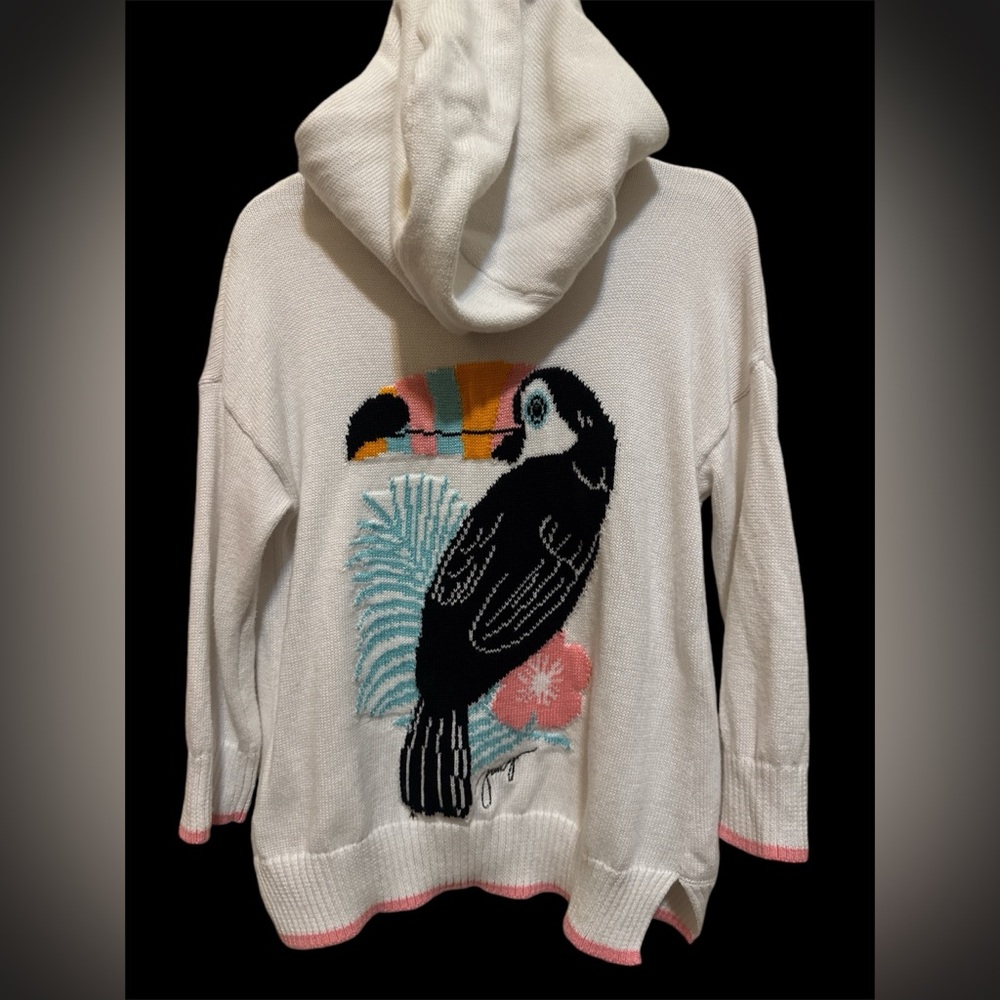 Juicy Couture Black Label zip-up knit sweater